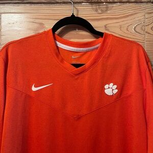 Nike Clemson Dri-FIT Long Sleeve Shirt - Team Issued - Men's XL - Like New